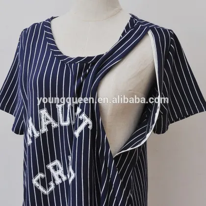 NF08 maternity fashion dress pregnant women summer cotton short sleeved dress