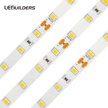 En gros 60ed SMD 2835 Lumière de bande 8 mm avec PCB 12V / 24V chaud / naturel / pur blanc