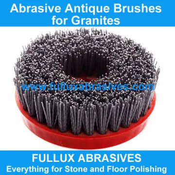 Fullux Round Antique Brush for Granite Polishing