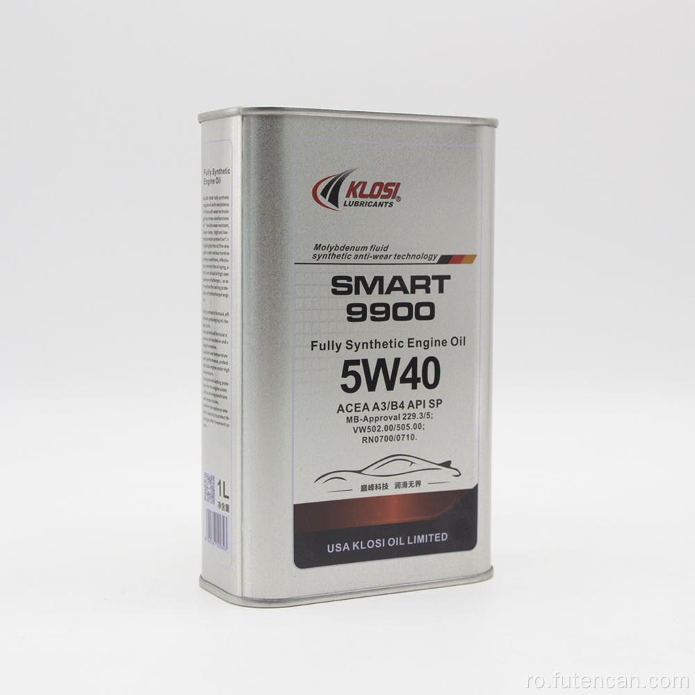 Cutie metalica dreptunghiulara de 1L