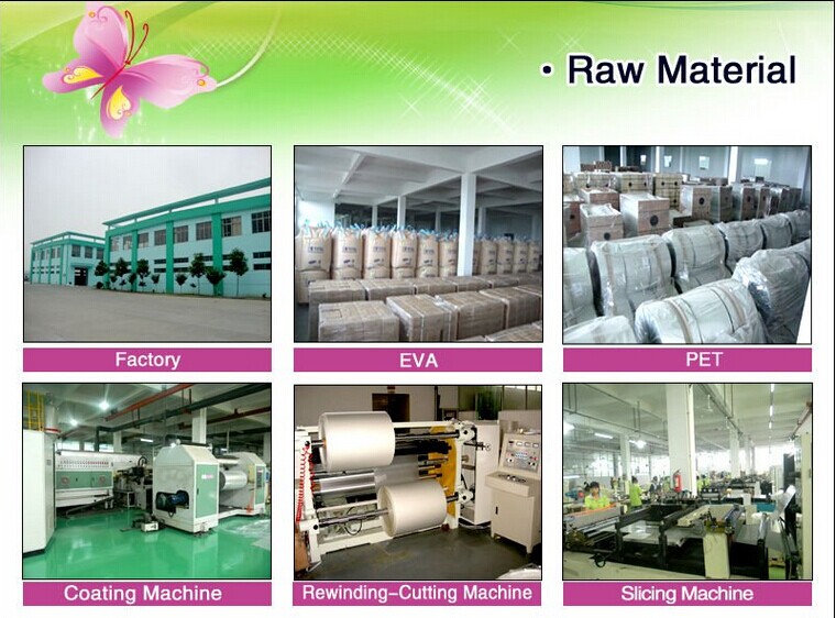 matt lamination raw material