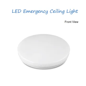 6.4V fireproof IP65 3 hours Circular ceiling light