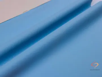 Poly Twill Woven Fabric With White PU Lamination