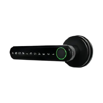 Touch Screen Fingerprint and Password Door Lock