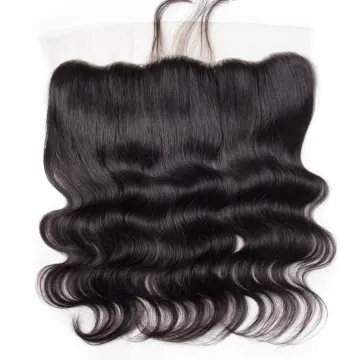 Wholesale Price Human Hair Mink Body Wave Top Closure Human Hair Silk Base Closure 13x6