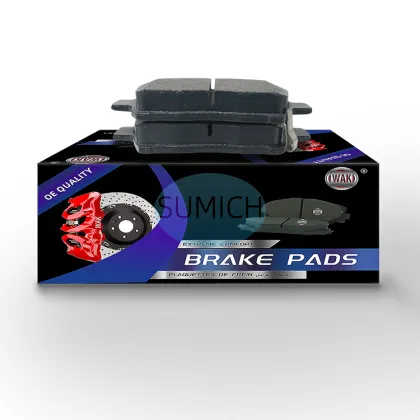 China Car Semimetal KD2701 Disc Front Brake Pads Set for Japanese Car Brands
