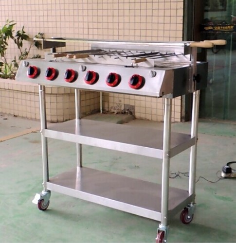 outdoor 6 burner stainless steel gas bbq,professional bbq gas grill,gas infrared burner bbq