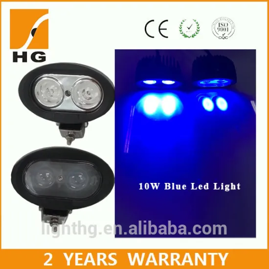 Whosale 20w led work light blue light LEDs 6000k 4'' round led worklight with blue spot beam for truck
