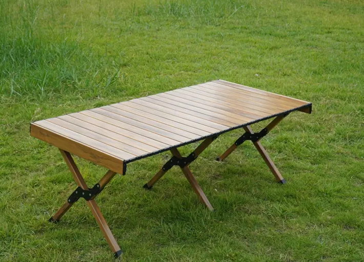 Which is the best camping folding egg roll table? Outdoor camping must buy equipment! 