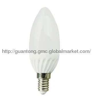3W Ceramic Candle LED Light Bulb