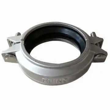 Stainless Steel Victaulic Coupling, Made of SS304 and SS316L