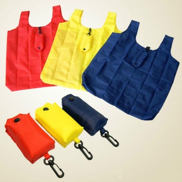 China Wholesale Custom Tote Bag Printing Folding Nylon Shopping Bags
