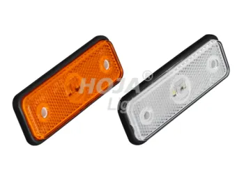 4 inch x1.2 inch Oblong LED Marker and Clearance Reflex LED marker lights
