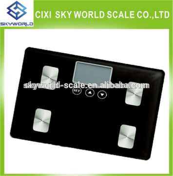 mechanical portable weighing Smart Body Analyzer 150kg digital body fat scale