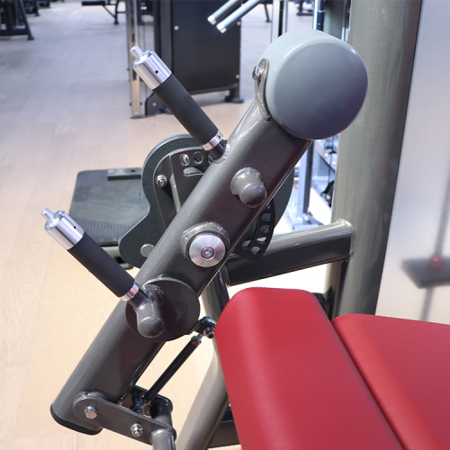 Dual function leg extension/prone leg curl machine