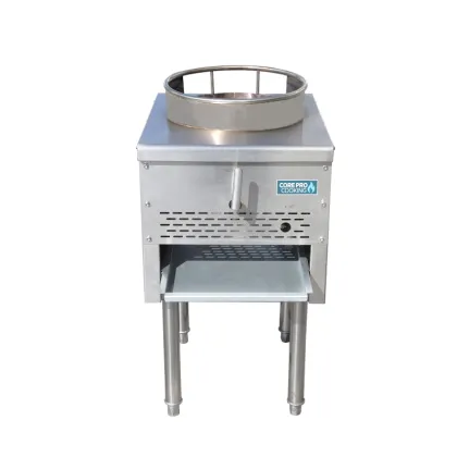 Professional Green Cook Gas Stove with Wok Burner at Competitive Prices