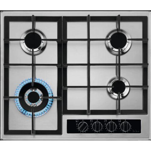 AEG - Placa de cocina incorporada, 4 quemadores, inoxidable