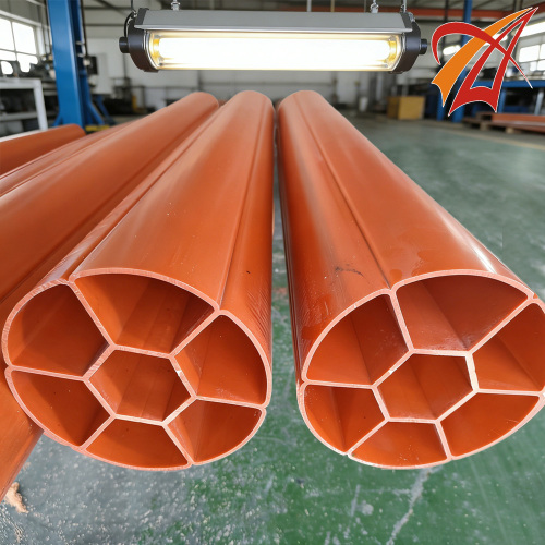 أنابيب PVC ذات سبعة فتحات متعددة القنوات