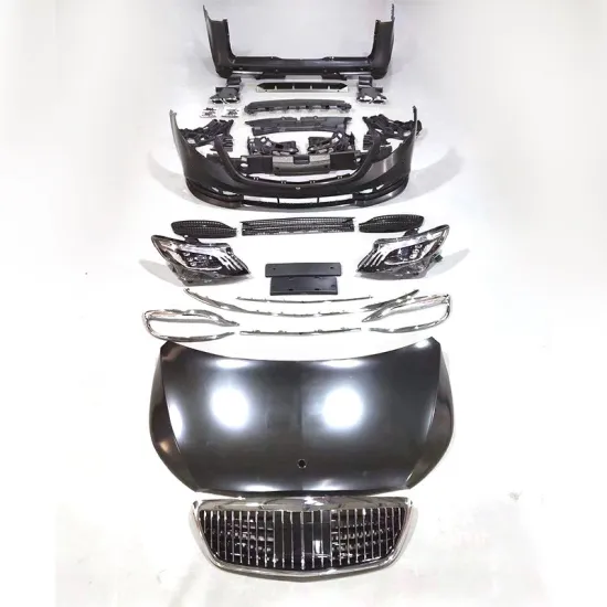 Mercedes-Benz V-Class Customization: Front Bumper, Rear Bumper, Grille, Interior, and Maybach Style Modifications for V260, V250, and New Vito Models