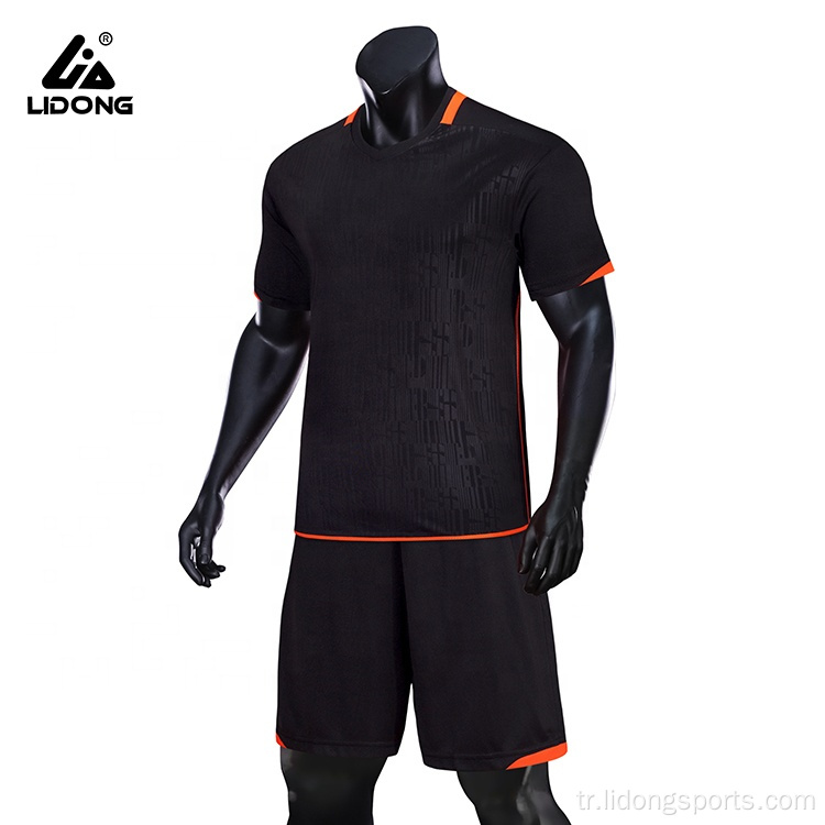 Cheap hızlı kuru unisex spor giyim futbol üniforması