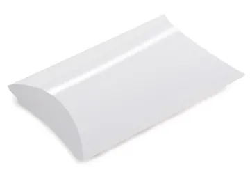 Wholesale custom printing white kraft paper pillow box