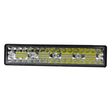 High Lumens 192W Three-Row White Flash LED Working Light Strip for SUV Roof: Auto Accessories Highlight