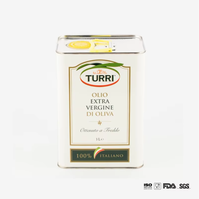 DADI 500ml Olive Oil Packaging Rectangular Tin Can