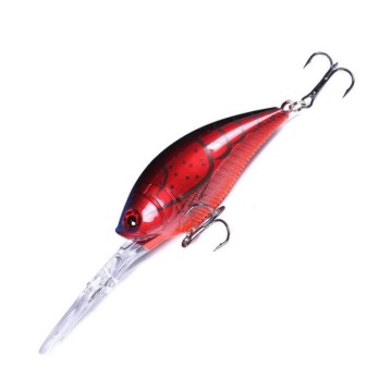 Crak Crank 125 mm 20,5 g de plongeur profond Coulage et pêche à la traîne Crankbaits L les leurres