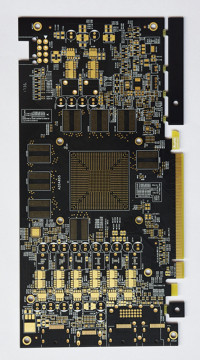 Hard gold fingers BGA complex PCB