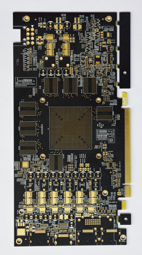 Jari-jari emas keras BGA PCB kompleks