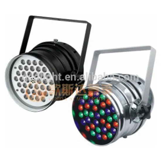 High power colorful stage par36 led light club performance light