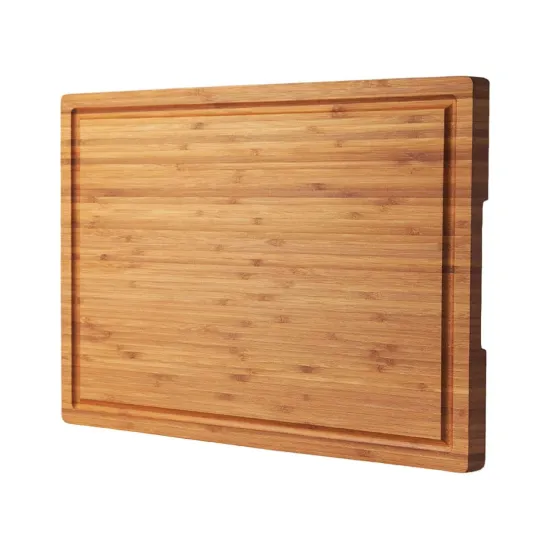 Wholesale Custom Logo Bamboo Cutting Board With Groove
