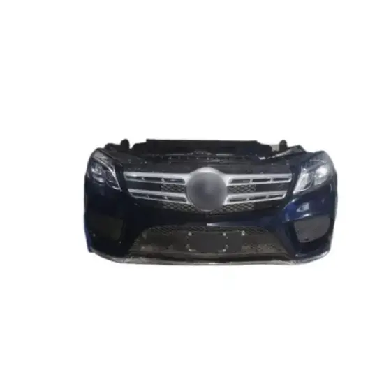 Mercedes Benz X166 GLS Front Bumper Assembly with Grille and Headlamps (OE Numbers Included)