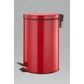 Red Color Stainless Steel Trashbin