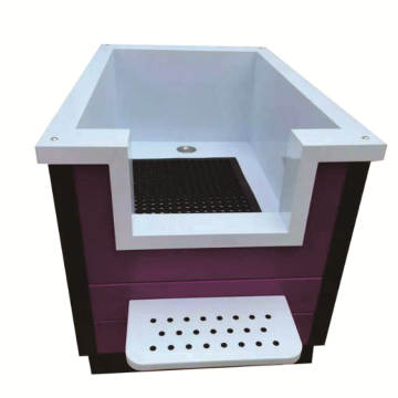 Hunde waschen Fiberglas Hundebadewanne