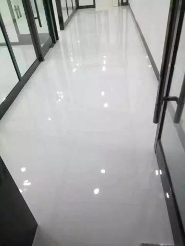 Highly integrated dust-free epoxy floor paint