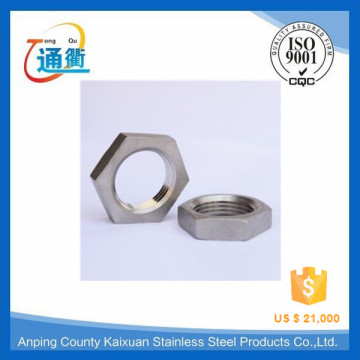 made in china free sample casting stainless steel double lock nut                        
                                                Quality Choice