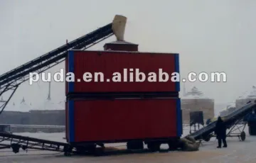 moveable container fertilizer packing machine