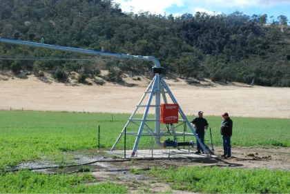 farm irrigation system of center pivot
