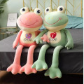 Long-legged frog plush stuffed toy