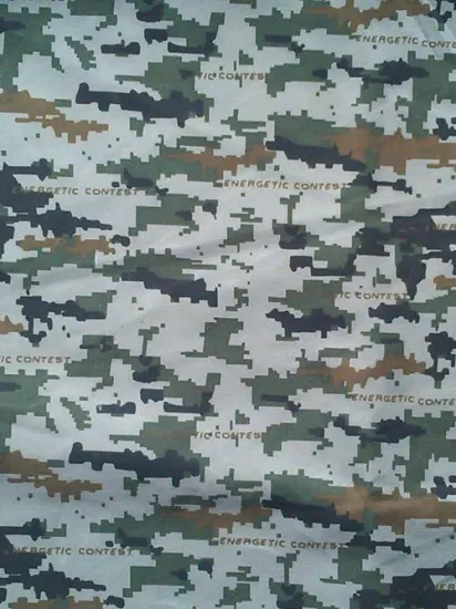T/C65/35 Camouflage Fabric 32*32 96*72 57/58