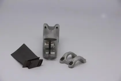 Off-road bicycle fastener and blade non-standard