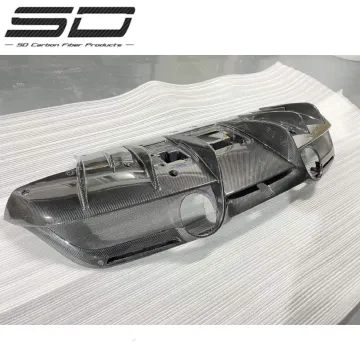 High-Quality Dry Carbon Fiber Diffuser for F-errari F8 Upgrade