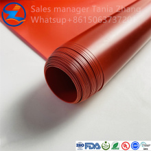 Material de embalagem de filme de PVC vermelho personalizável de alta qualidade