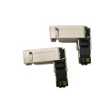 Cat5e 4pin IP20 Conector RJ45 RJ45 de ángulo recto RJ45