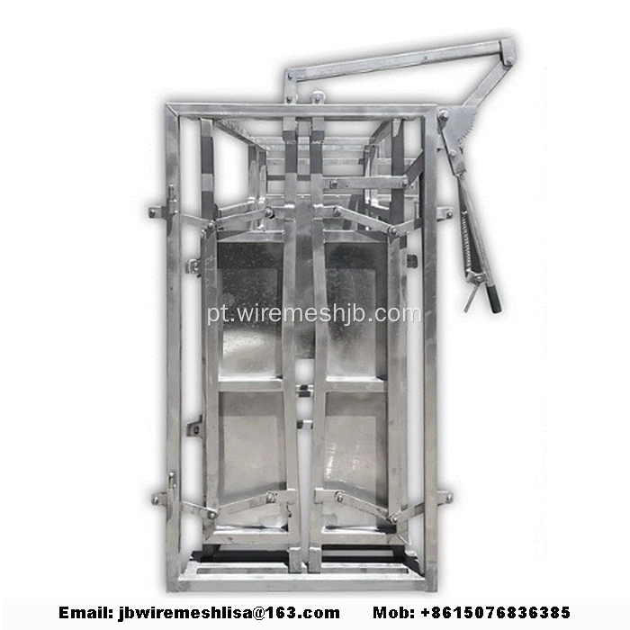 Heavy Duty Quente Mergulhado Gado Galvanizado Esmagar