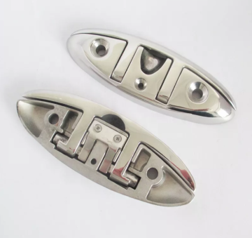 Marine hardware stainless steel folding cleat for boat