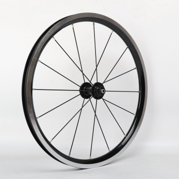 Set di ruote per biciclette da 16 pollici - PEILIN 11 Speed ​​V Verifica per bici in lega di alluminio freno