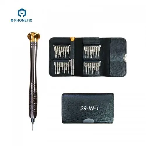 29 IN 1 Multi Bits Screwdriver Portable Pocket Cell Phone Opening Tool