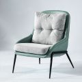 Simple diseñador silla de sofá simple ocio verde